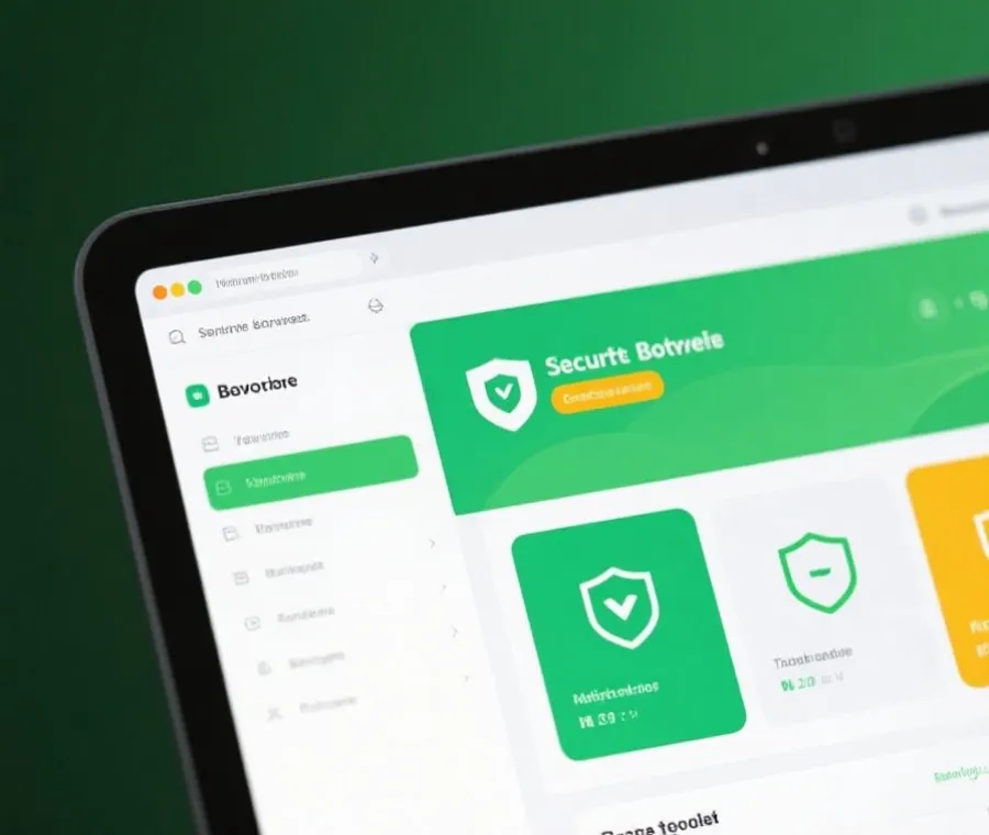 安全瀏覽與官方入口辨識示意